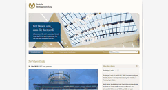 Desktop Screenshot of dvag-unternehmensblog.de